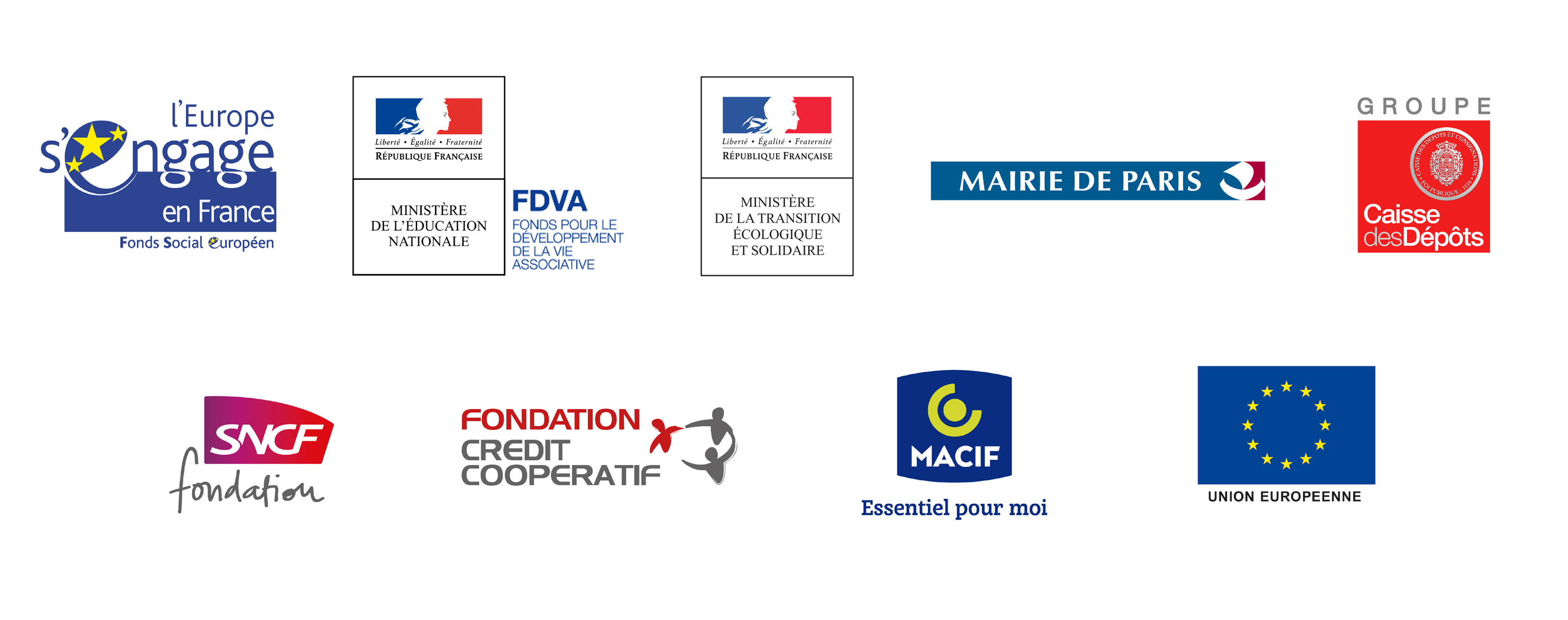 partenaires financiers janvier 2020