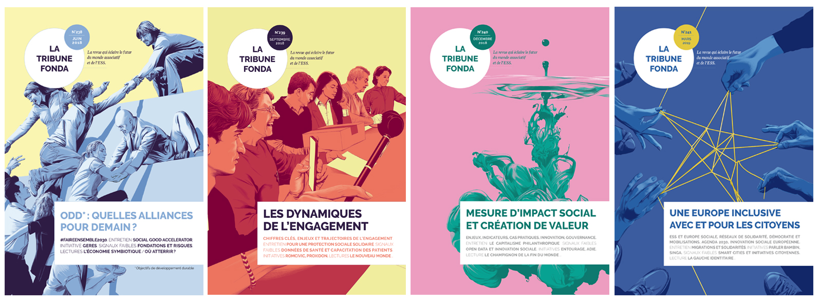 quatre couvertures tribune fonda