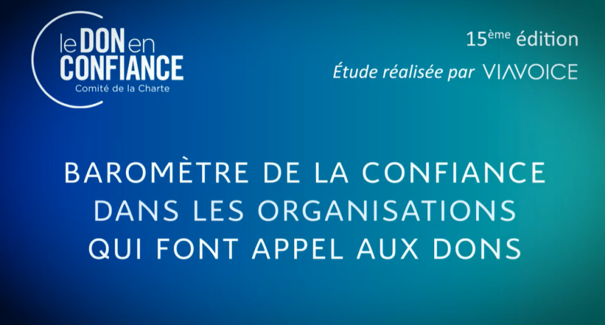 15ème édition du baromètre de la confiance