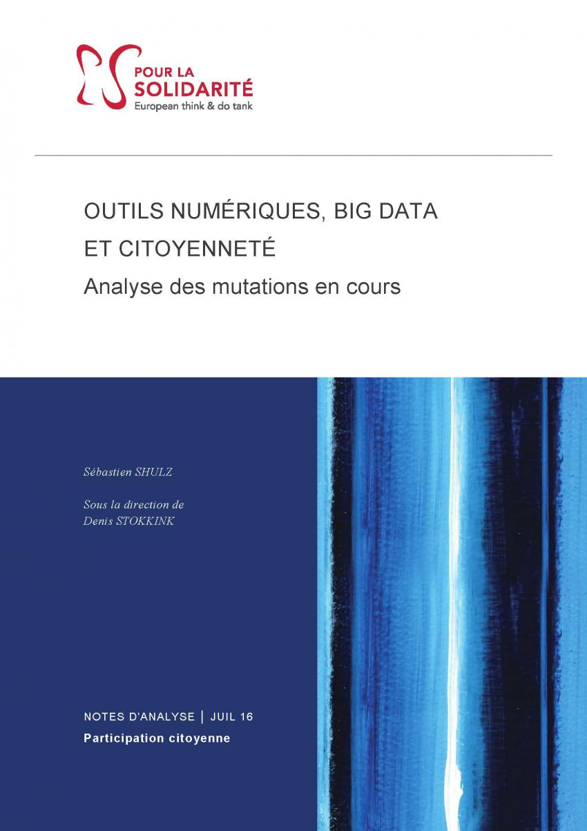 Outils numériques, data et citoyenneté